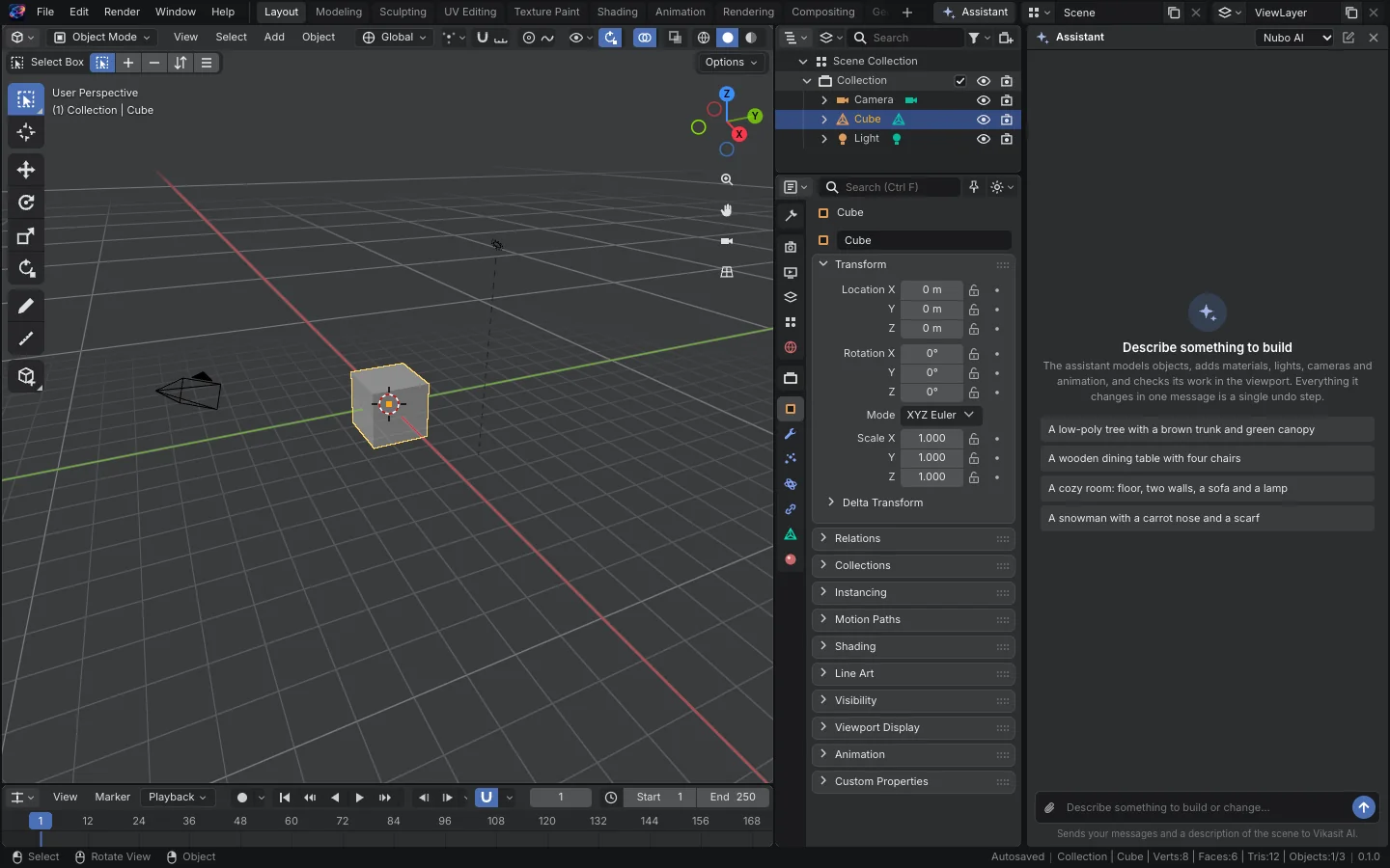 3D in Nubo Suite
