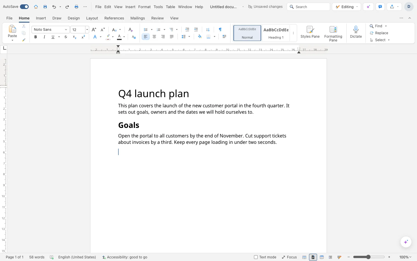 Write in Nubo Suite